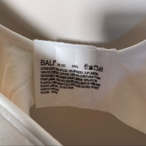 Bali Comfort Revolution® Seamless Wireless Full Coverage Bra-3463 size 38DD - Picture 7 of 8